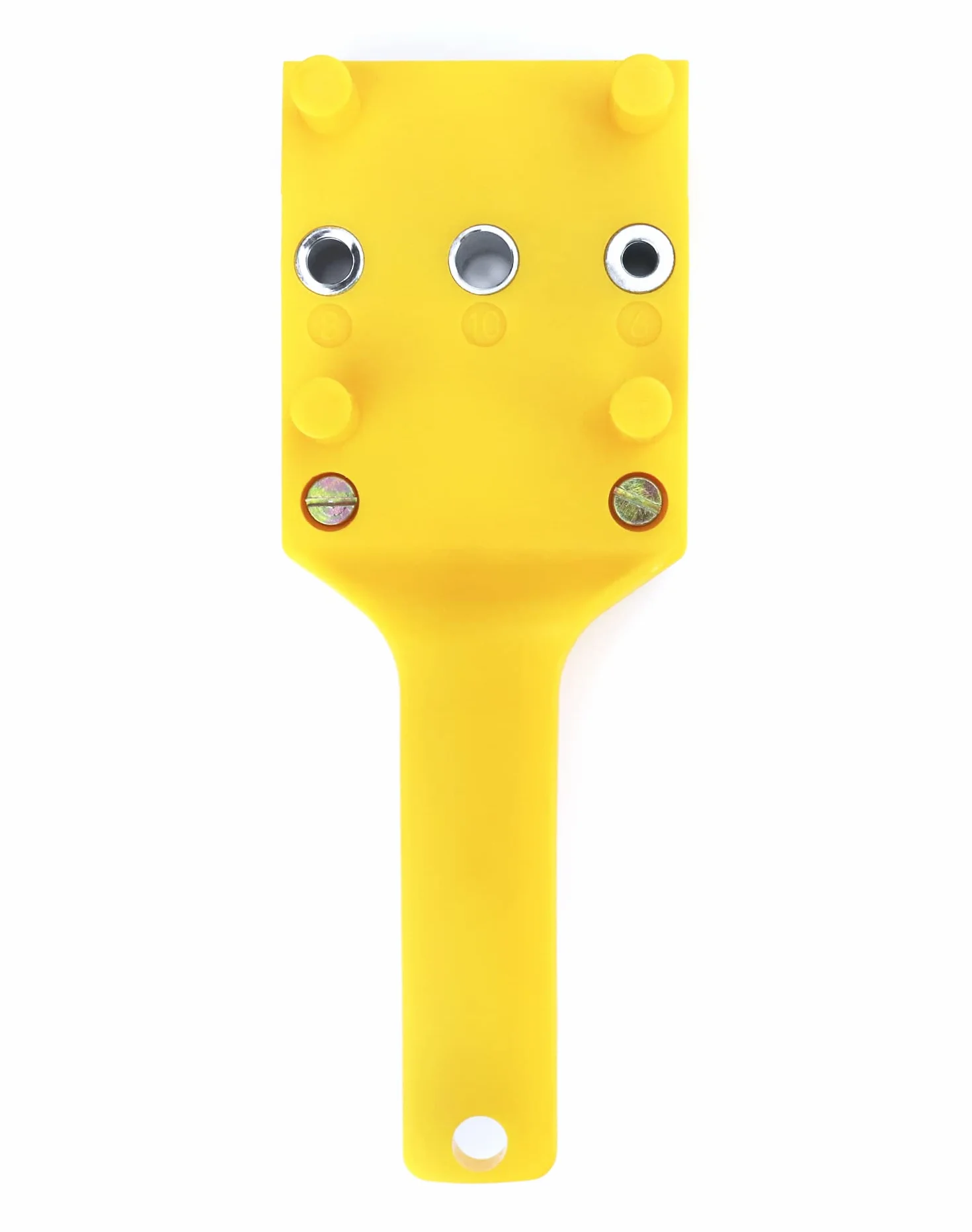 QWORK Dima per Fori a Tasca, Strumento di Foratura Portatile per Chiodi in Legno, 6 mm 8 mm 10 mm