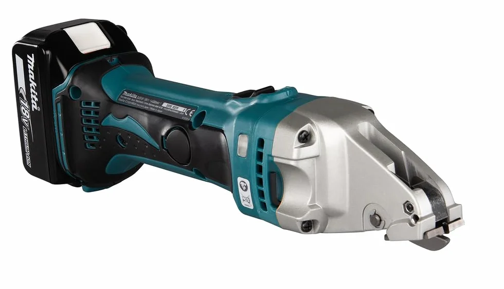 Makita DJS161RTJ Forbici per lamiere a batteria 18 V 5,0 Ah 1,6 mm 2 batterie e caricatore MAKPAC
