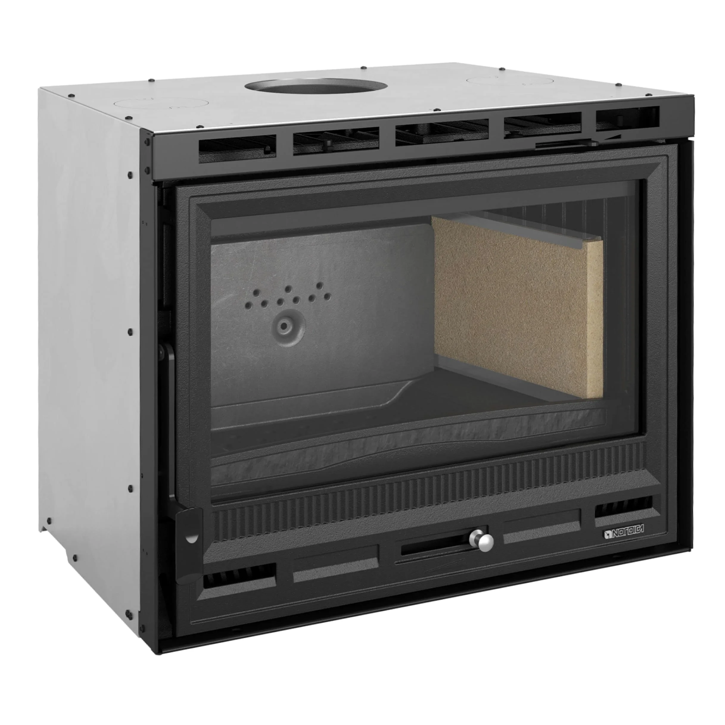 Caminetto incasso Nordica Inserto Legna 70L Vent/Can 9kw 6016744