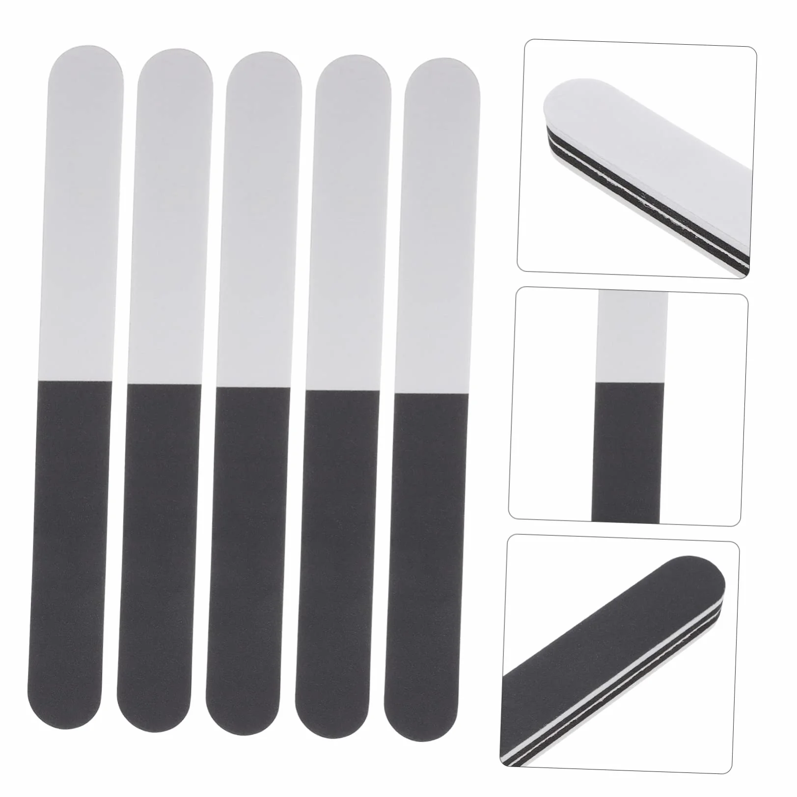 Lima Lucidante 5 Pz Barre Abrasive Blocchi Levigatura Mini Modelli Strumento Lucidatura Bastoncino Abrasivo Pulizia Eva