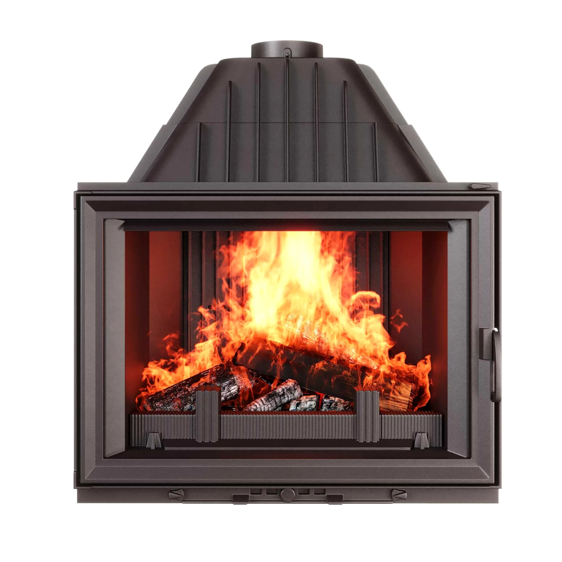 Inserto per camino a legna in ghisa - W8 (17,5 kW) ECO