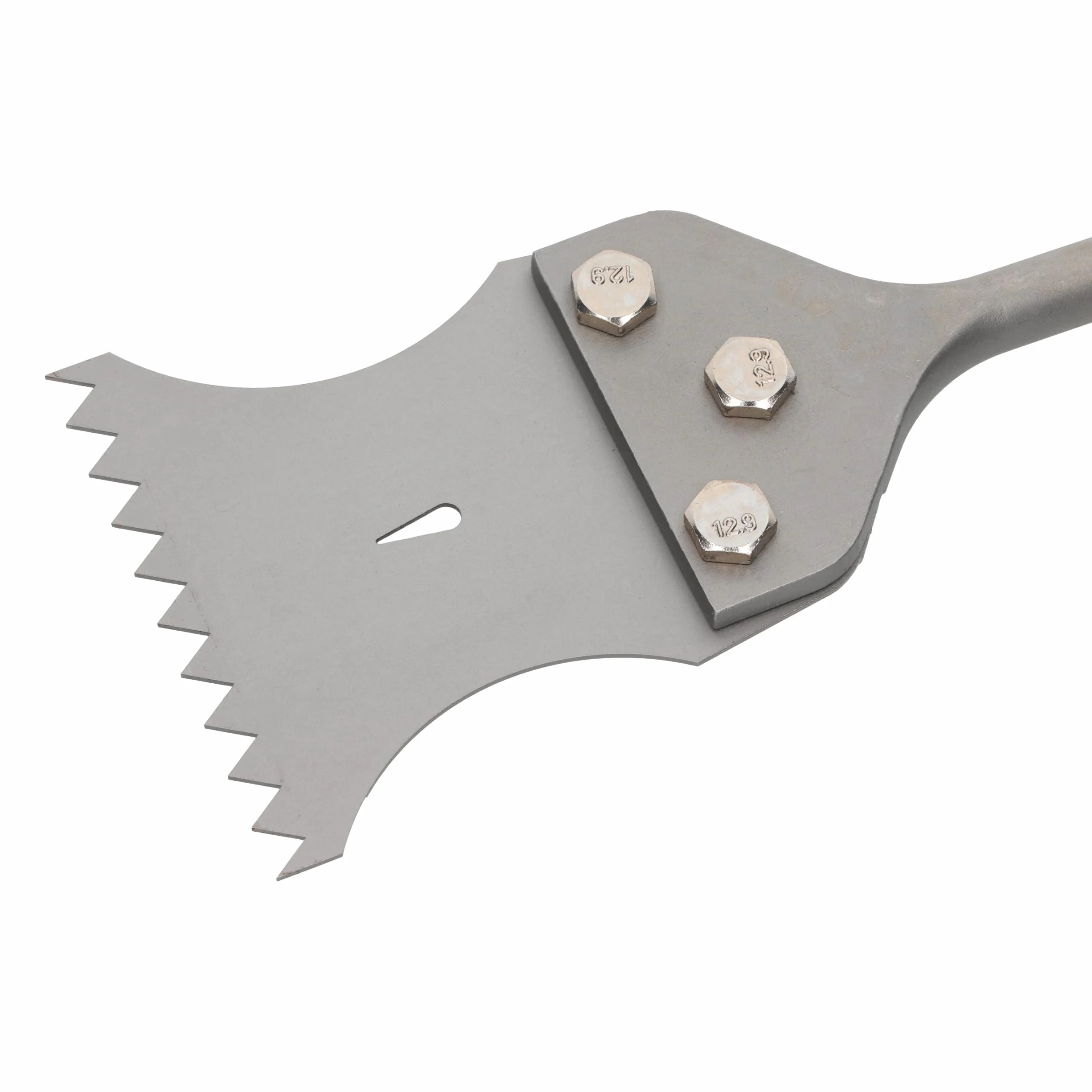 WERHE Scalpello dentato SDS Plus 100 mm 175 mm - Rimozione intonaco colla piastrelle, scalpello raschietto martello percussione, lama ricambio