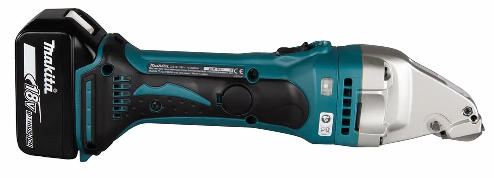 Makita DJS161RTJ Forbici per lamiere a batteria 18 V 5,0 Ah 1,6 mm 2 batterie e caricatore MAKPAC