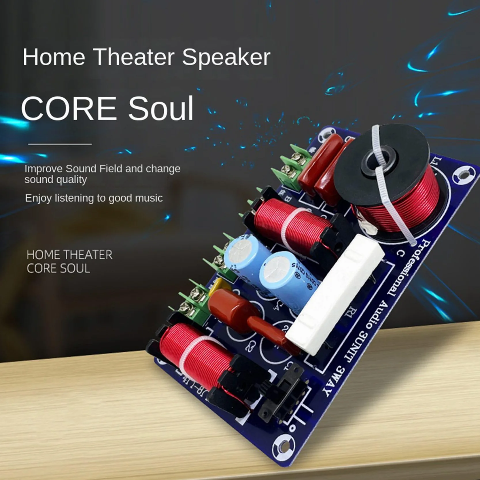 2 diffusori HiFi a 3 vie, splitter di frequenza HiFi crossover, filtro fai da te, Ktv Stage Car Audio Woofer