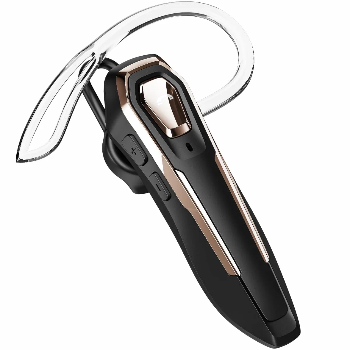 Auricolare Bluetooth Mono V5.4 con Cancellazione Rumore Microfono, 36 Ore di Autonomia, Connessione a due Dispositivi, Ideale per Guida, Ufficio e Telefonate Business