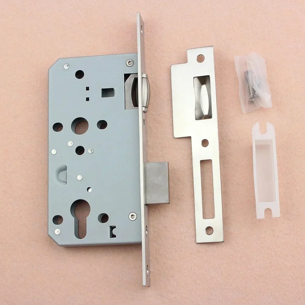 Serratura Porta Ingresso di sicurezza da infilare Porta d'ingresso in acciaio inox Robusti accessori difesa for camera letto
