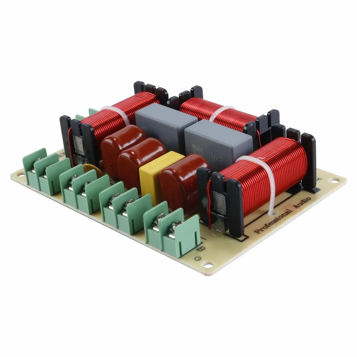 Crossover a 4 vie per altoparlanti, 250 W 4-8 Ohm alti e medi con doppio divisore di bassa frequenza, per auto, impianto stereo domestico