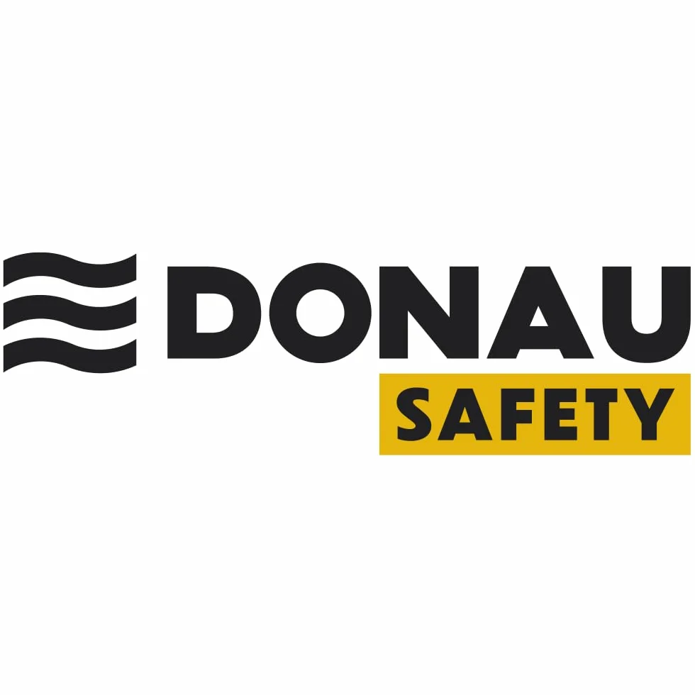 DONAU SAFETY Set di lame trapezoidali 10 pezzi 19 x 61 mm acciaio temprato per taglierino di sicurezza 19 mm