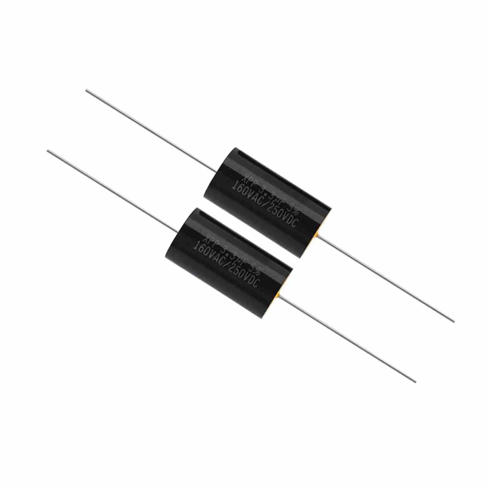 Topiky Distributore di frequenza Filtro Crossover Crossover Altoparlante Hi-Fi capacità condensatore 2PCS(3.3uF)