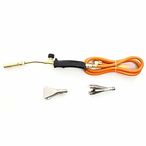 KIT CANNELLO TUBO GAS GPL BRASATURA PER TUBI BRUCIATORE 17 22 40MM