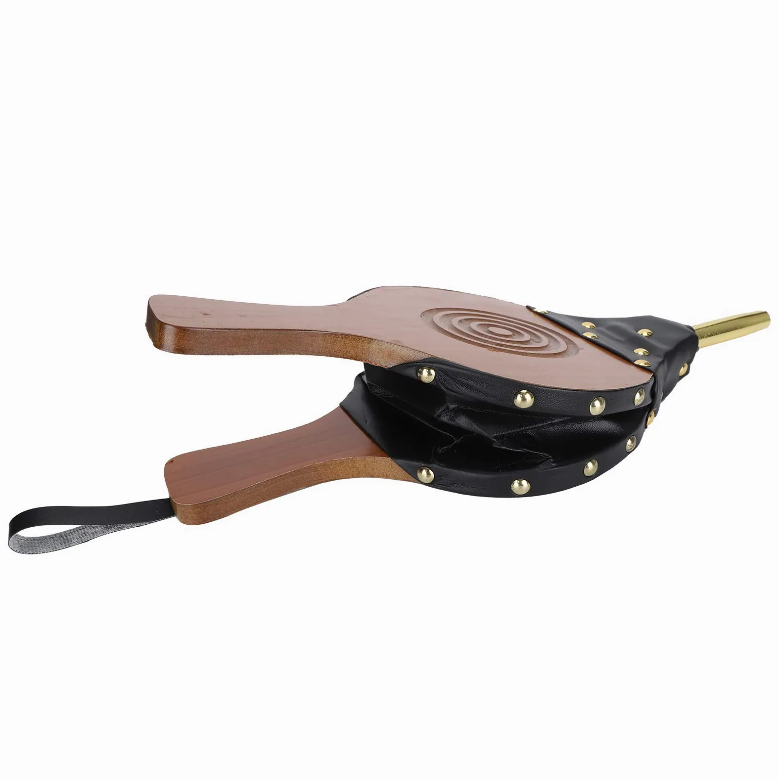 Soffiatore for camino manuale Camino in legno a soffietto Strumenti for il fuoco for barbecue da campeggio all'aperto