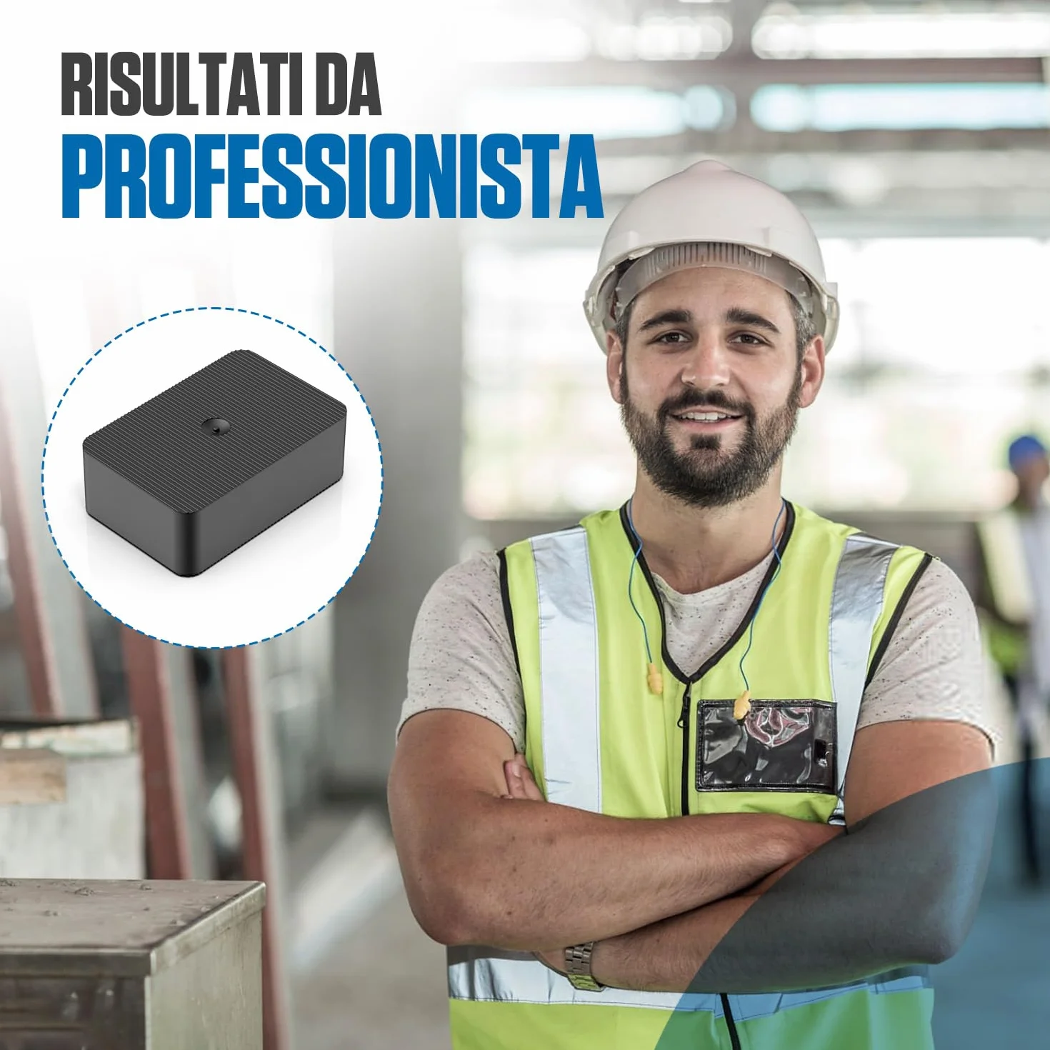 Bauhandel24 spessori in plastica 60 x 40 mm 20 mm 50 pezzi distanziatori per livellare mobili costruzione interni