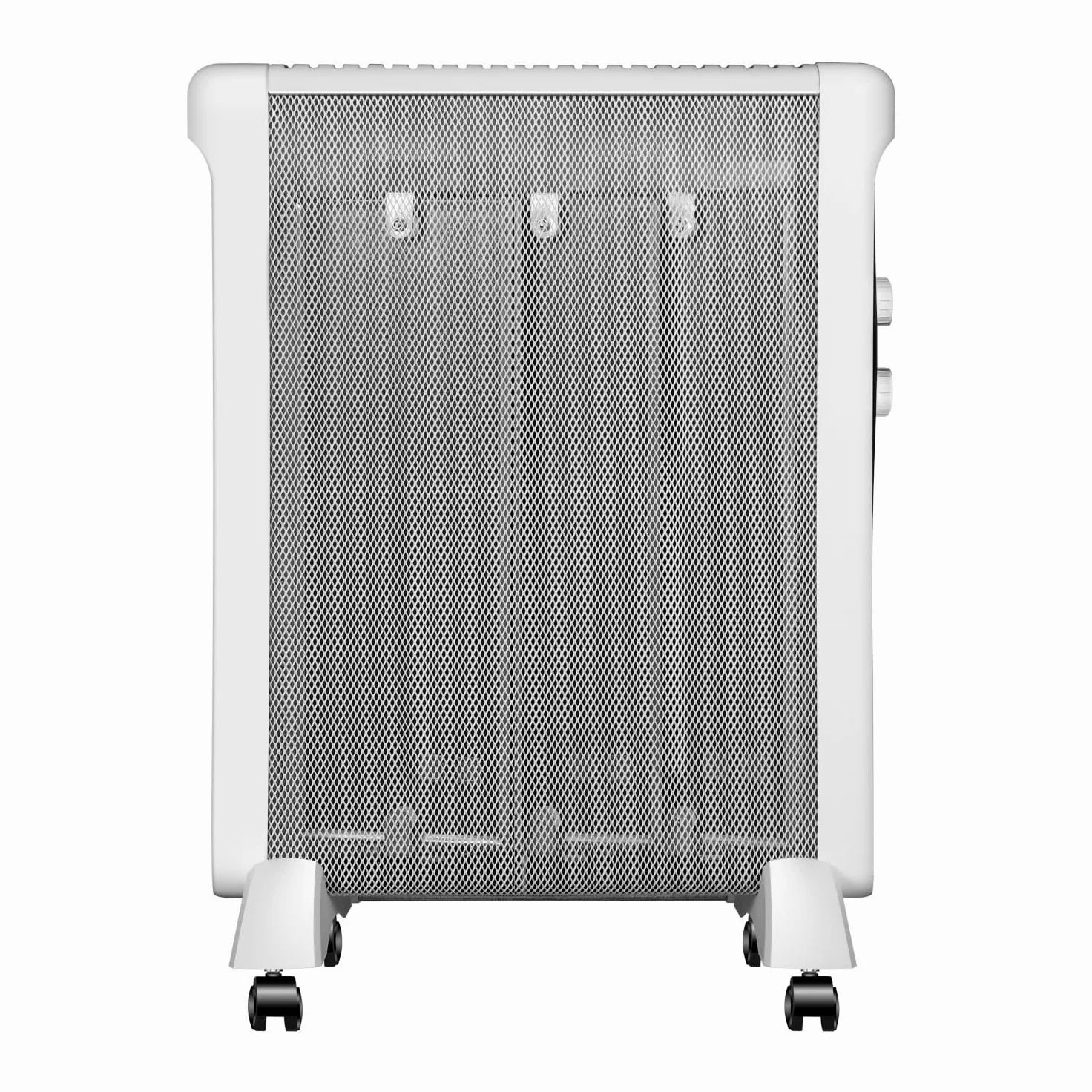 ARDES AR4MK01 - Radiatore elettrico a convezione rapida, in mica, a basso consumo, super silenzioso, con 2 funzioni di riscaldamento e sistema di sicurezza anti-ribaltamento