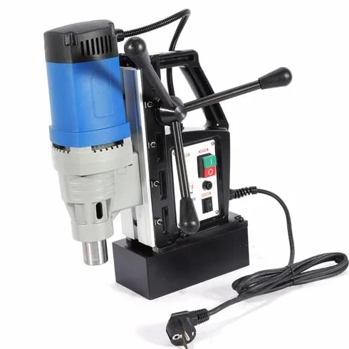 Trapano Magnetico Portatile 1680W Mt3 Mandrino 300U/Min Max Diametro Foratura 1.1" Profondità 1.97" 13800N Base Magnetica Per Acciaio Ferro