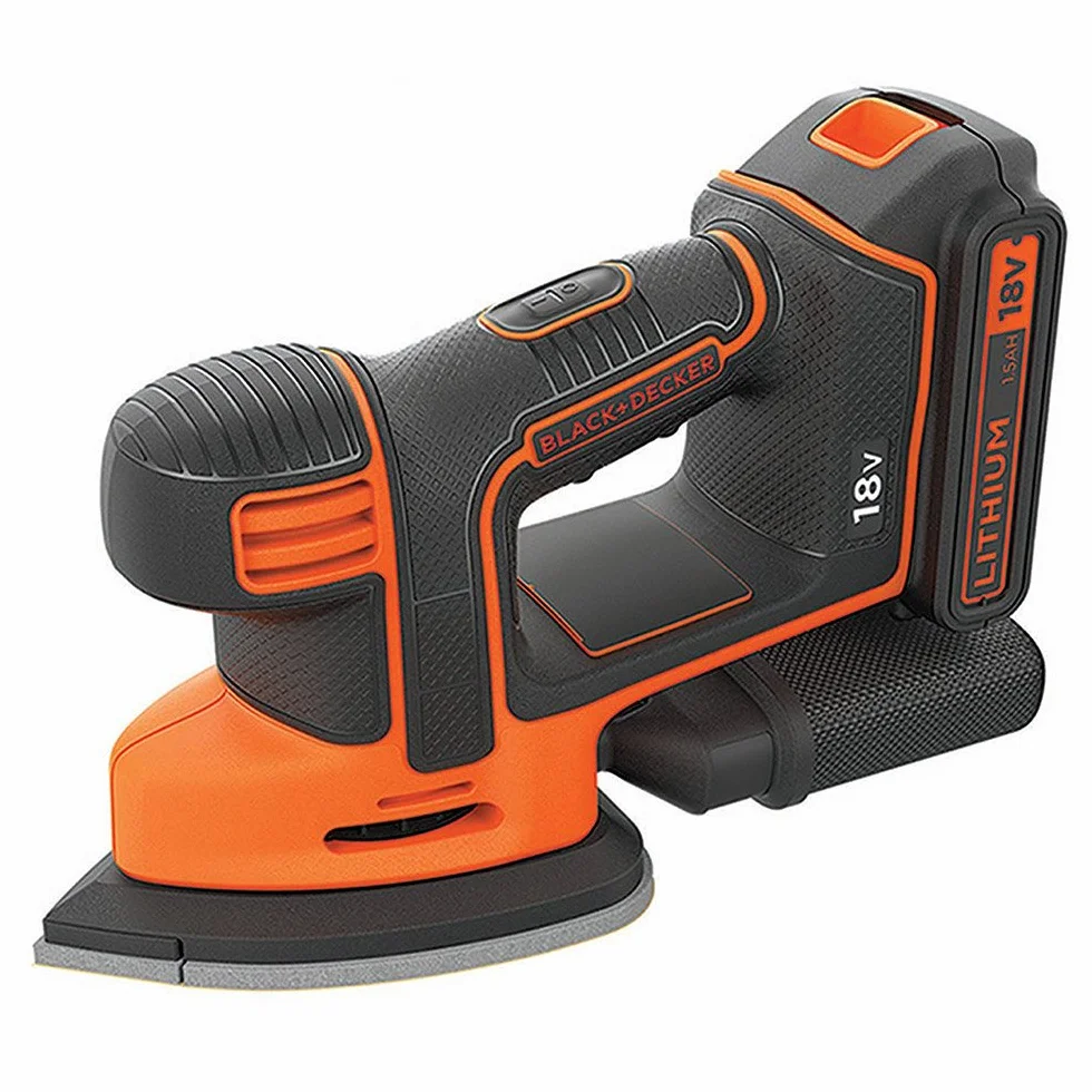BLACK+DECKER Levigatrice Mouse Multifunzione BDCDS18-QW