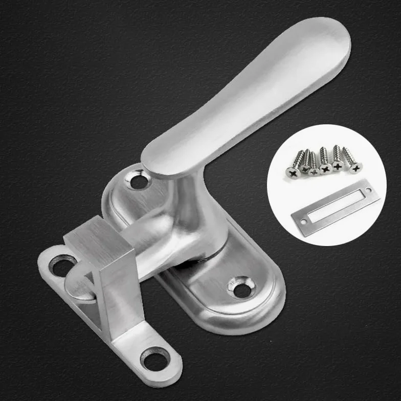 MRKU Maniglie per finestre, Serrature per Porte e finestre in Acciaio Inox, chiavistelli di Sicurezza scorrevoli, Accessori di ferramenta.