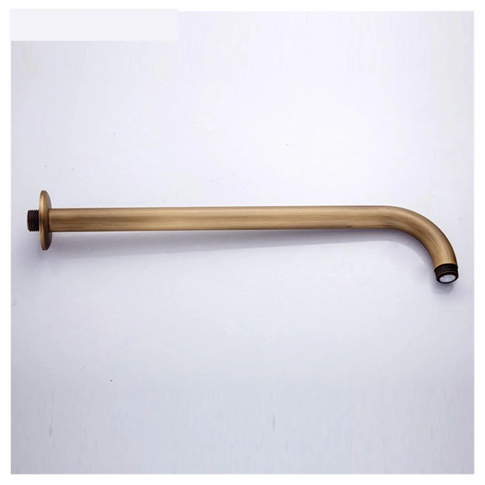 Braccio Doccia Ottone Anticato 37 cm Accessori per Vasca da Bagno