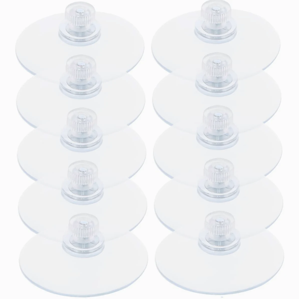 3 Set Cuscinetto Di Aspirazione Anti-slip Ganci Della Tazza Di Aspirazione Piccole Ventose Ganci Per Tazze Rimovibile Ventosa Per Ventose Per Pvc Trasparente 10 Pezzi*3