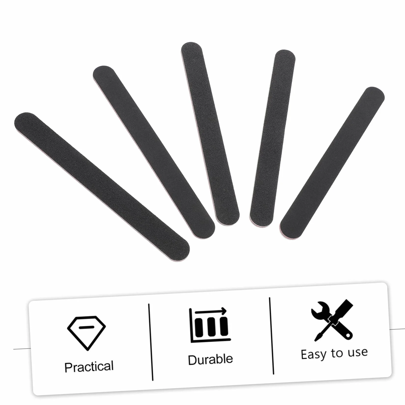 Bastoncini Levigatura Doppi Lati Grana Per Plastica Legno Multiuso Strumenti Levigare Manuale Polishing Sticks