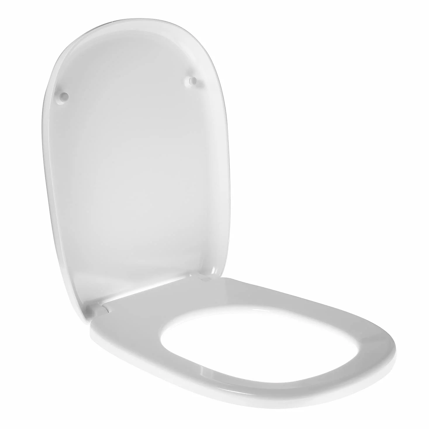 Copriwater per ART CERAM TEN AVVOLGENTE come ORIGINALE TERMOINDURENTE BIANCO cerniera inox