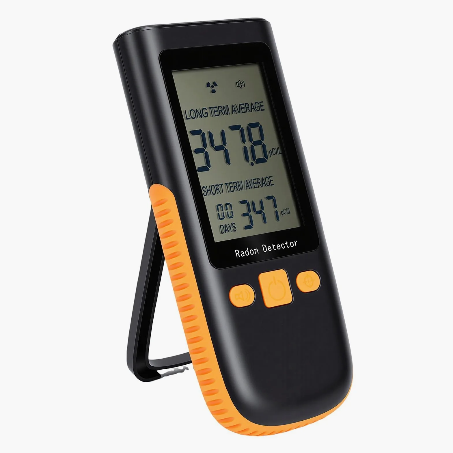 Annadue Rilevatore di Radon Portatile 0 a 270 PCi/L con Sensore Ionico per | Monitor per radon domestico, tester per gas radon con display LCD, misuratore di radon per hotel scolastici