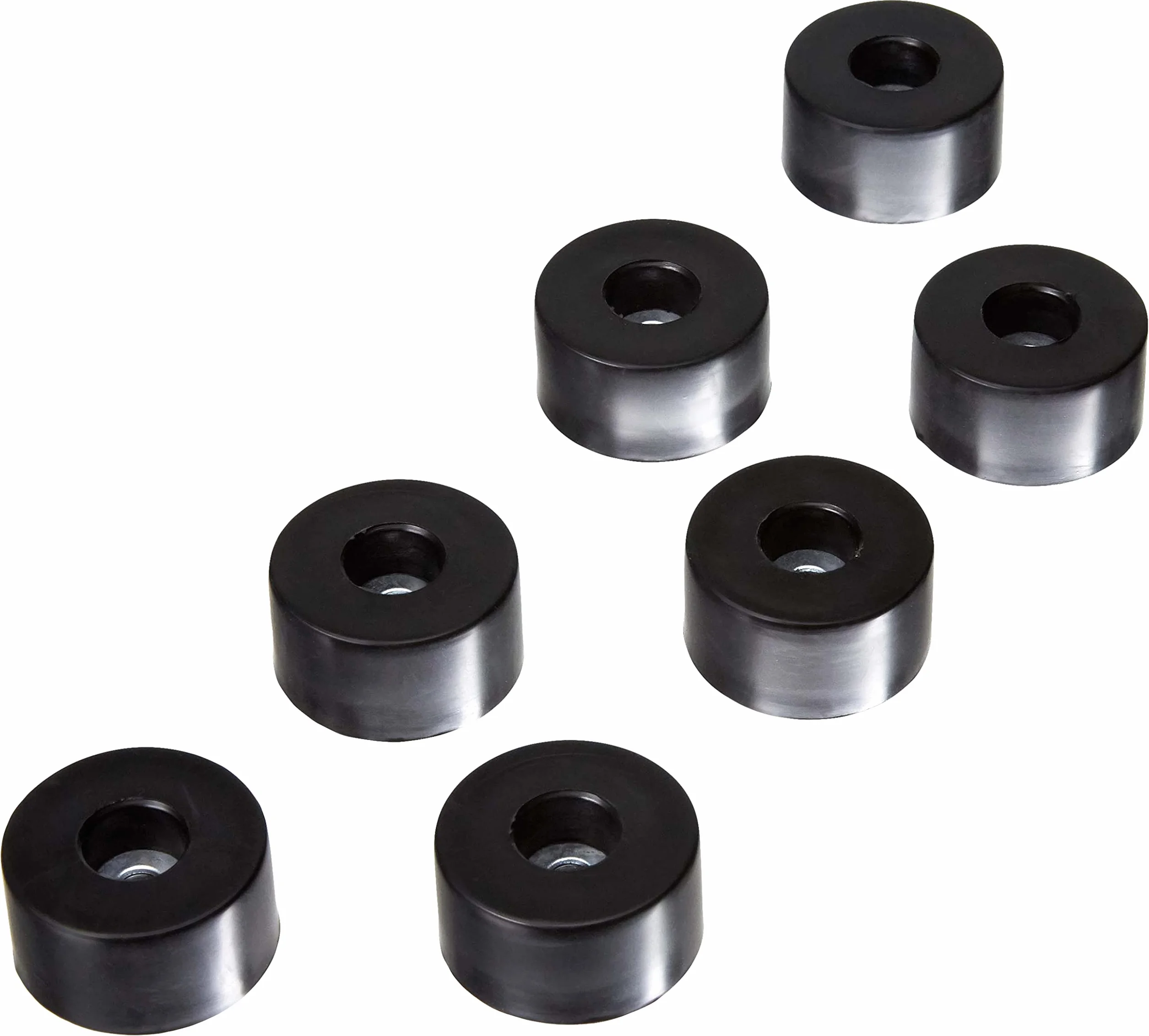 Set di 8 piedi in gomma 38 x 20 mm Adam Hall Hardware M8 AH