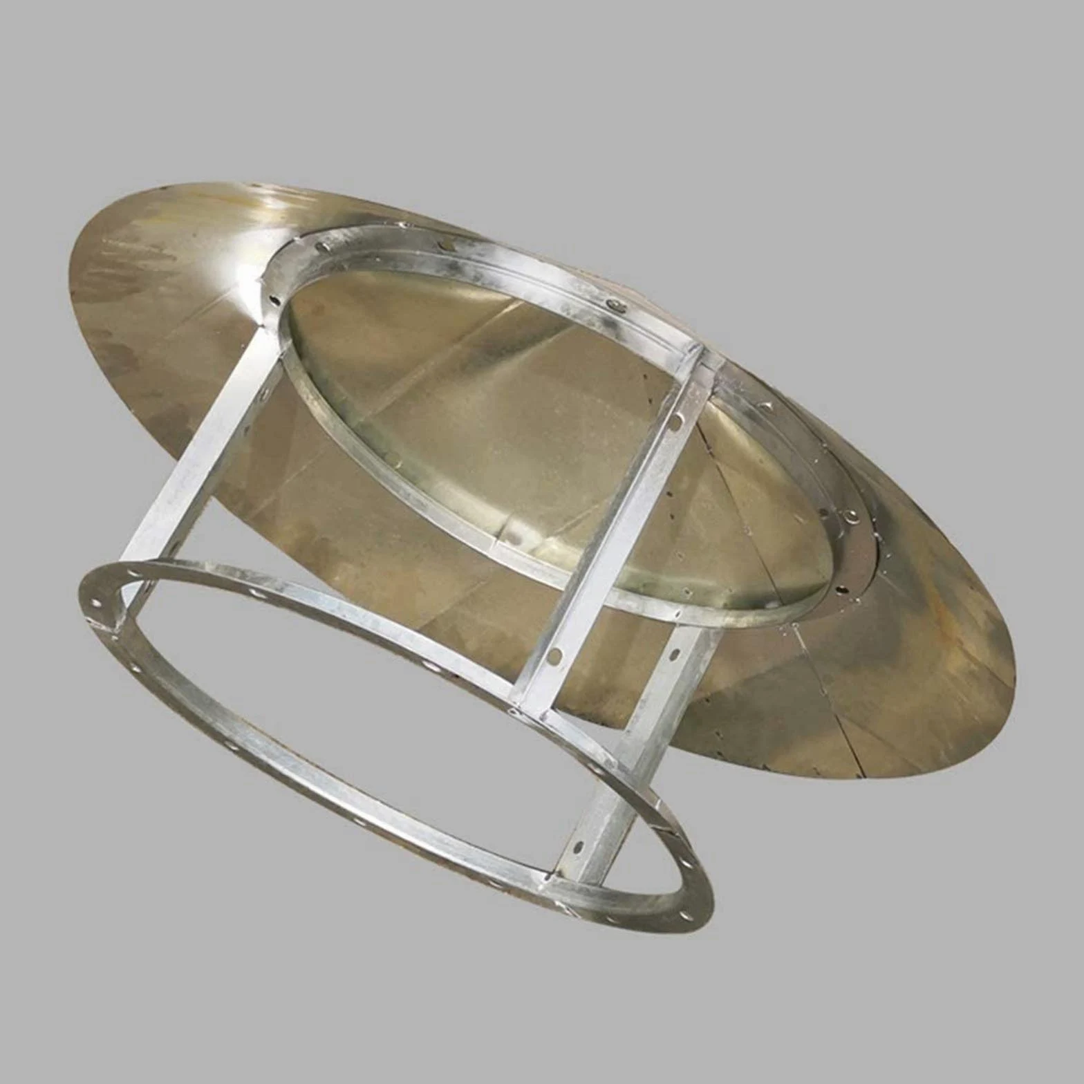 Camino sfiato Cappello Rotondo Tubo di Scarico Cappello parapioggia Ventilazione Tubo del Camino Hood Draught Fire Tetto Cowl,250mm