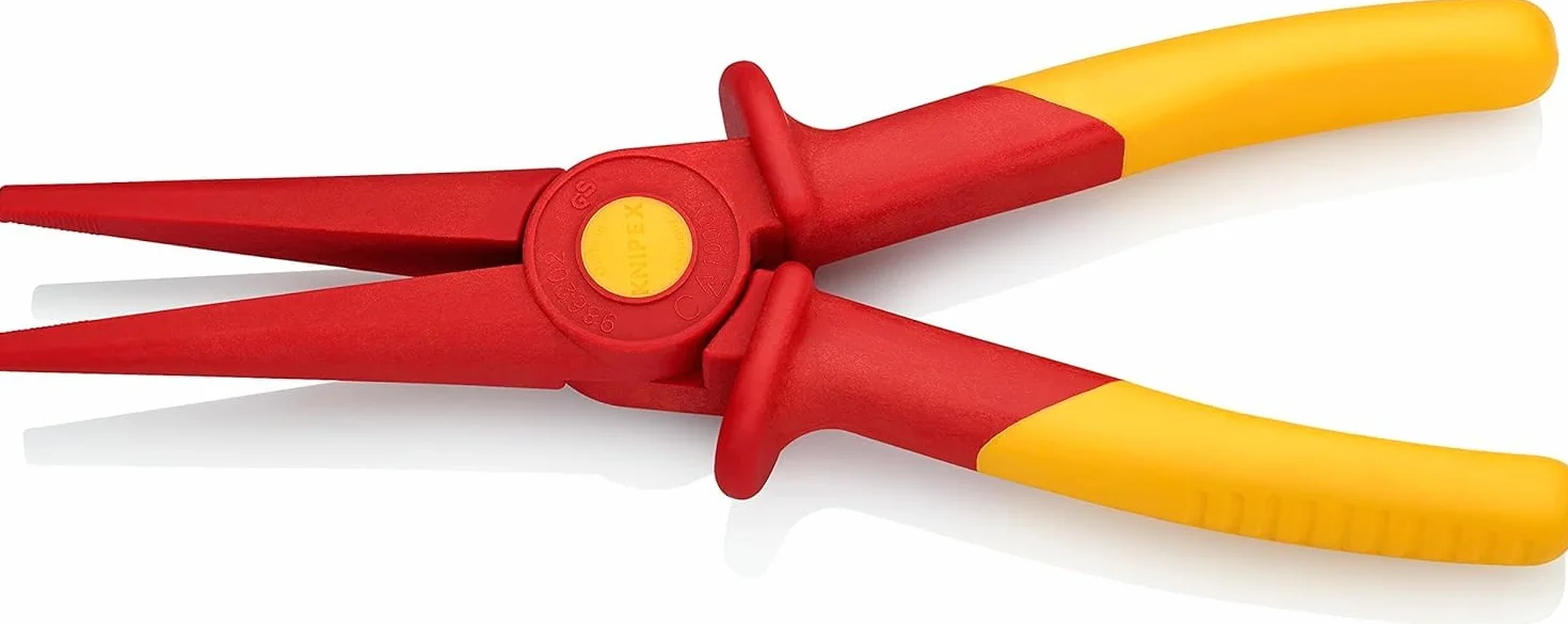KNIPEX Pinza prensile con becchi piatti, isolante, 98 62 02