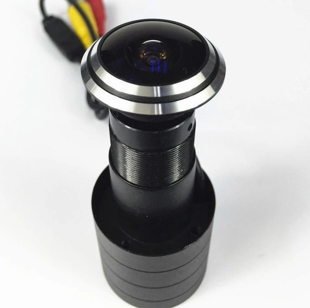 Telecamera di sorveglianza per Porte di Sicurezza con Telecamera spioncino grandangolare HD per la Sicurezza Domestica di Appartamenti per uffici e Ville