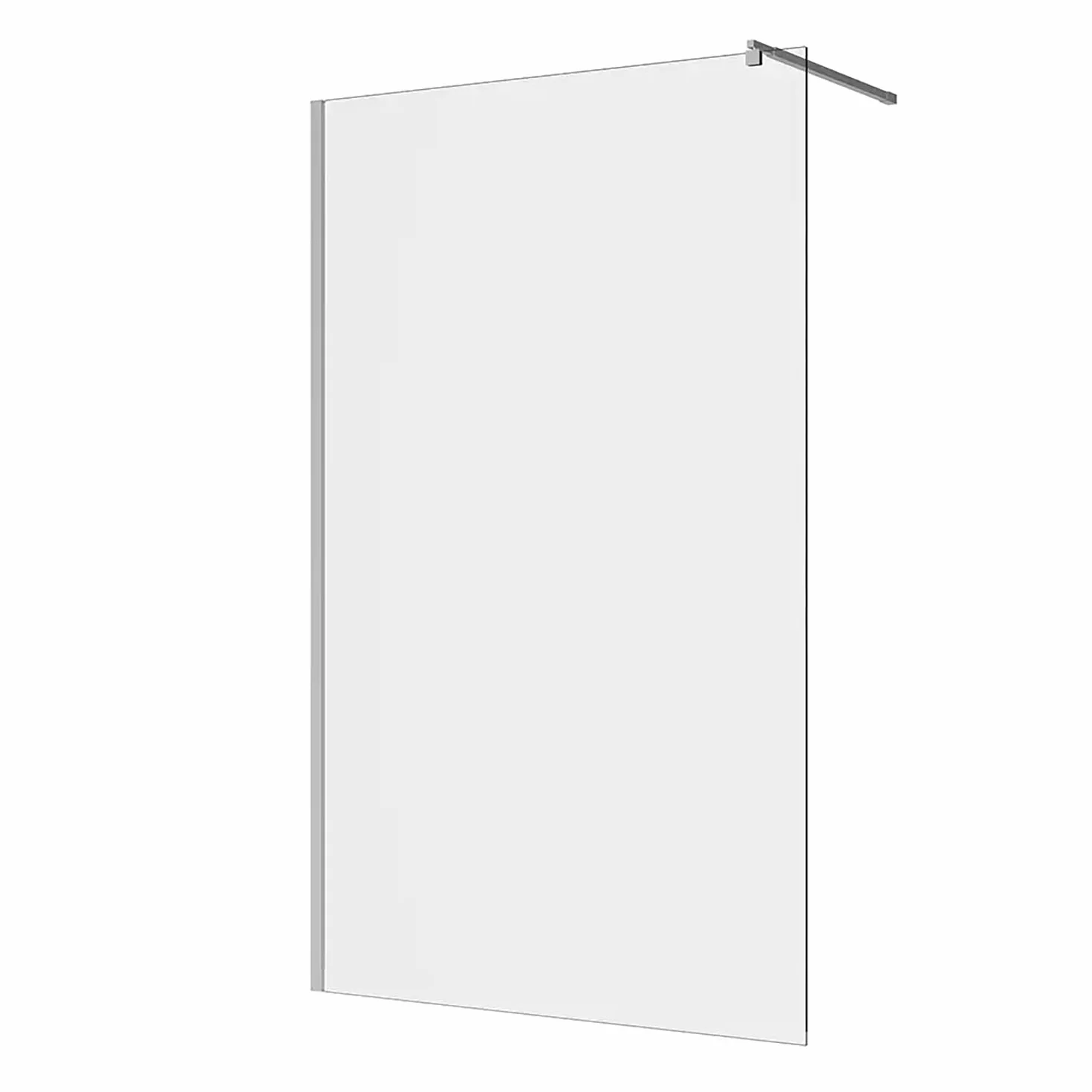 Box Doccia Walk-In 70x200cm Vetro Temperato 8mm Anticalcare