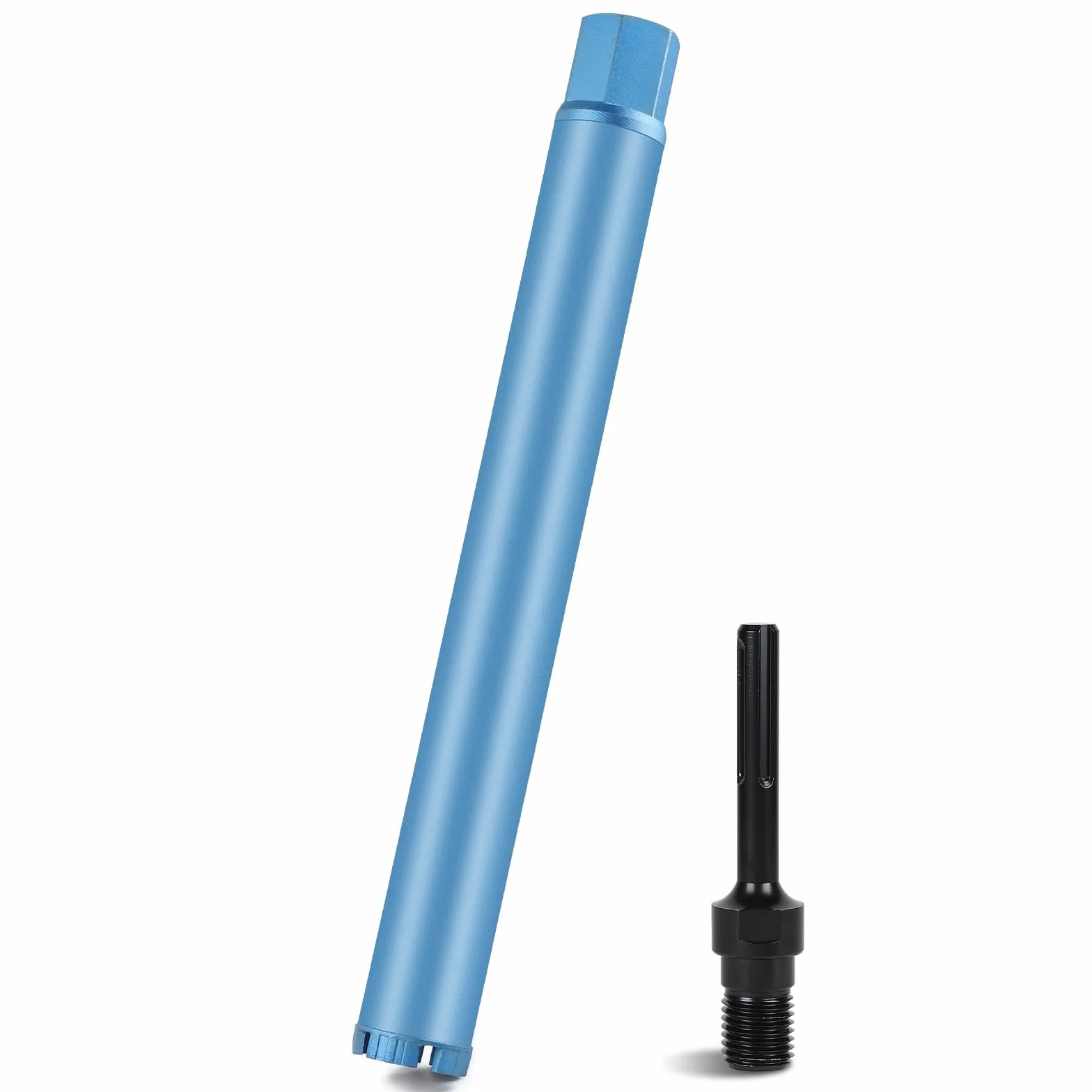 CPROSP Corona Diamantata Ø 52mm L 460mm, Adattatore SDS MAX 1 1/4" UNC, Carotatrice per Calcestruzzo
