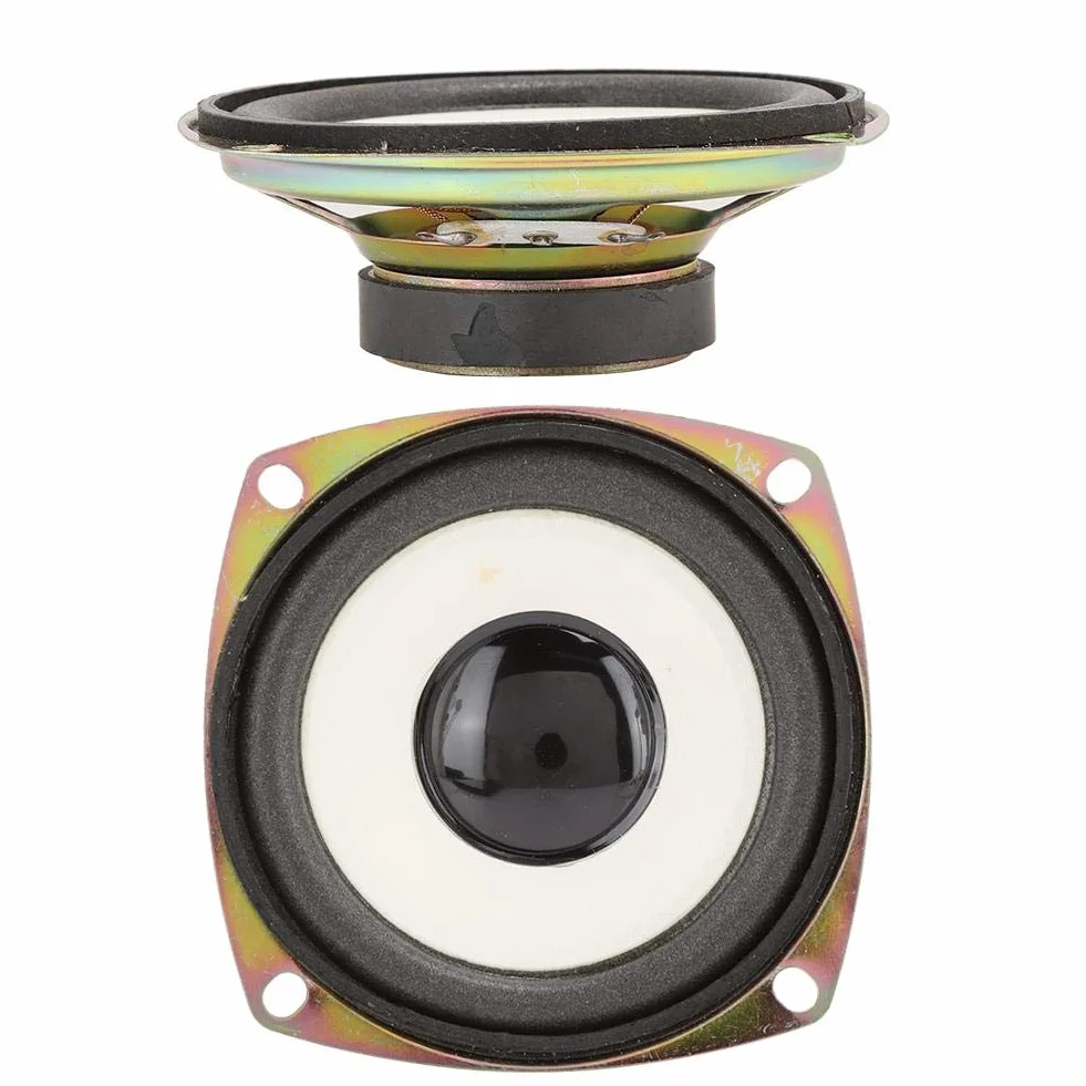 Pusokei Altoparlante a frequenza Piena da 3 Pollici Altoparlante 4ohm 5W Suono Surround Stereo ad Alta sensibilità per Cassa di risonanza multimediale