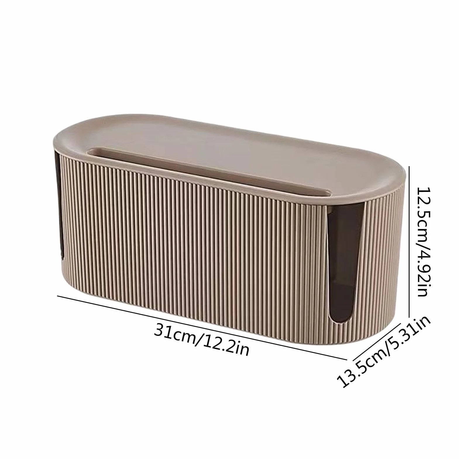 Scatola Portacavi Antipolvere Organizzatore Prese Portatile Contenitore Porta Cavo Caricabatterie
