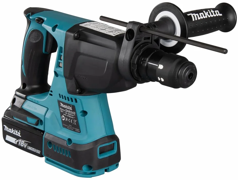 Makita DHR243RTJ Młotek lekki 24mm 18V Li-ion 5,0 Ah Makpac
