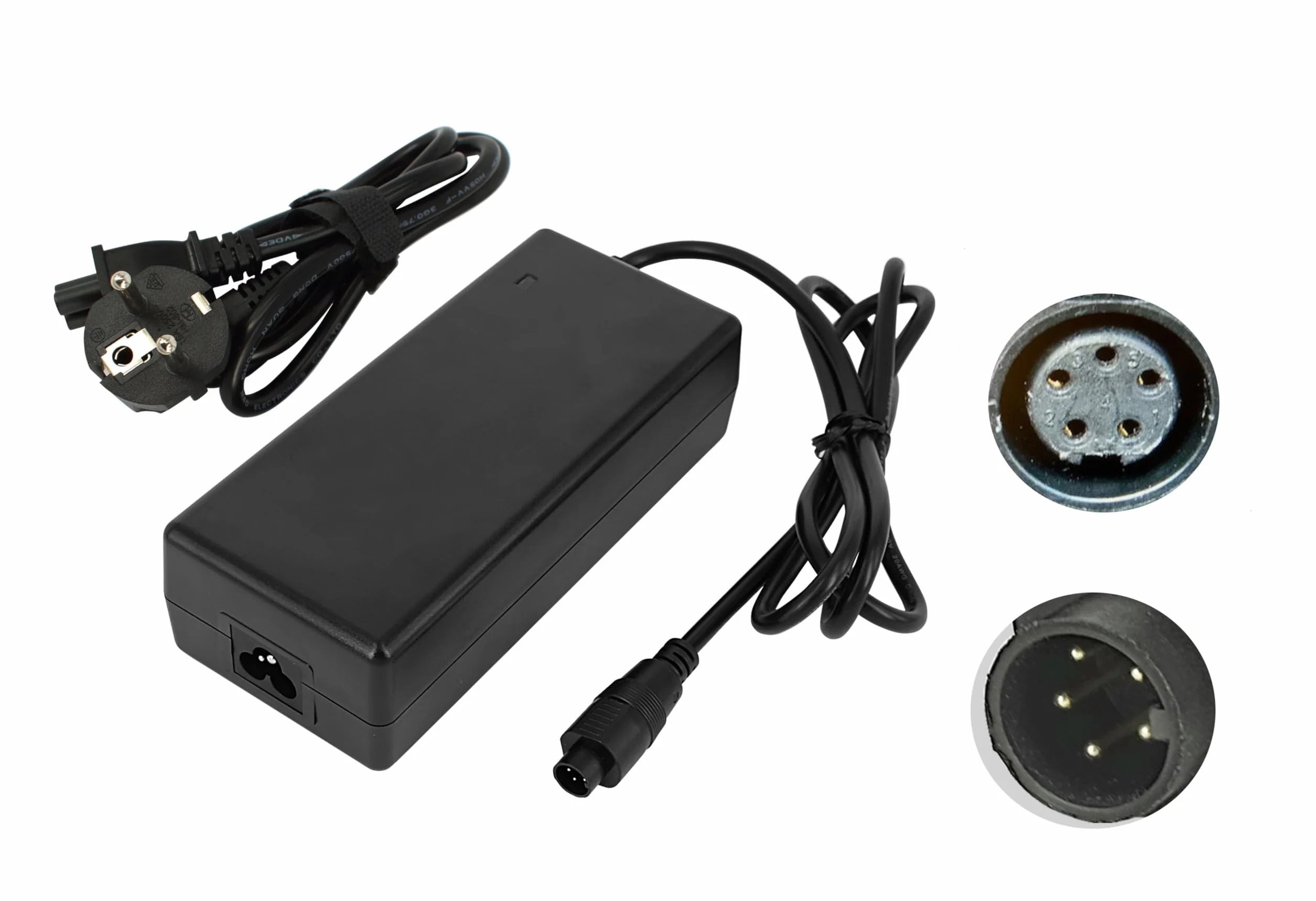 PowerSmart® Caricatore 2A SV per batterie Phylion 36V-42V per SSLC084V42MH, JCLC084V42M, Non per metallo 5-Pin