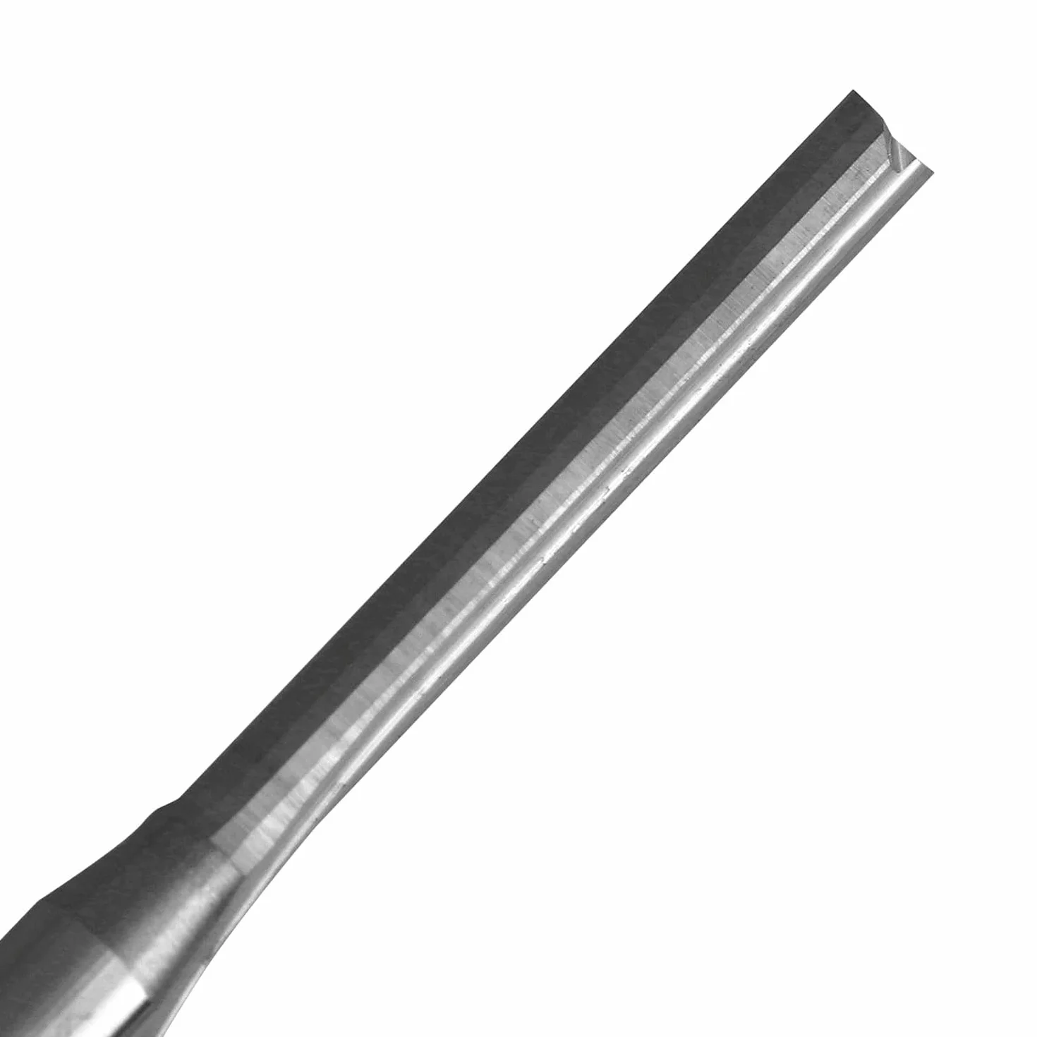 Punte dritte per fresa CNC, 5 pezzi, fresa con 2 scanalature, 2 x 17 mm, fusto da 1/8" in metallo duro CNC, set di macinini per incisione in PVC e acrilico