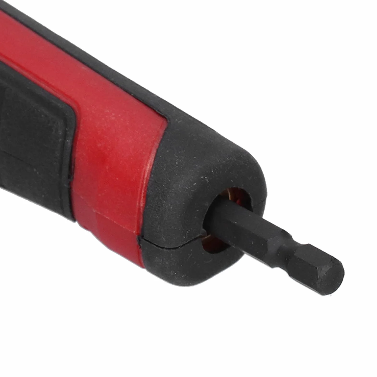 Adattatore ad Angolo Retto, Adattatore ad Angolo Retto Shockwave Adattatore Multifunzionale Rosso per Trapano Avvitatore a Percussione da 90 Gradi
