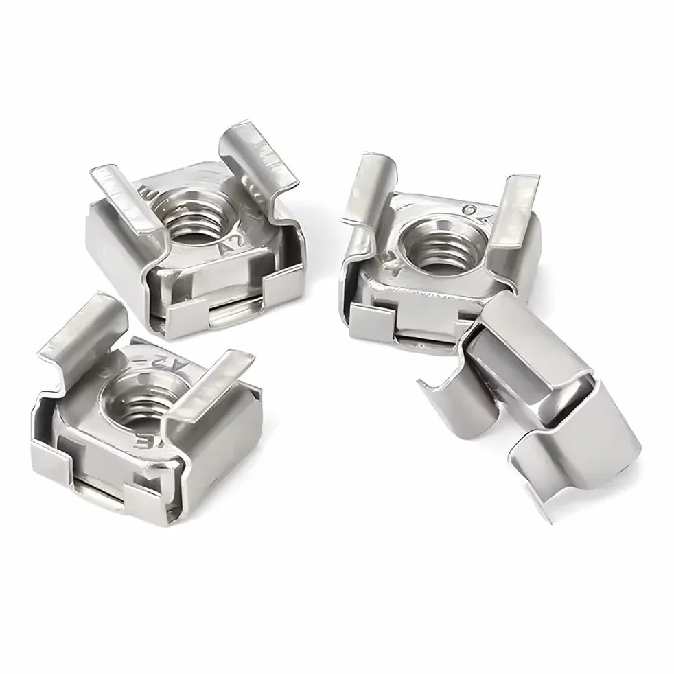 Dadi Ingabbiati in Acciaio Inox M8 10 Pezzi