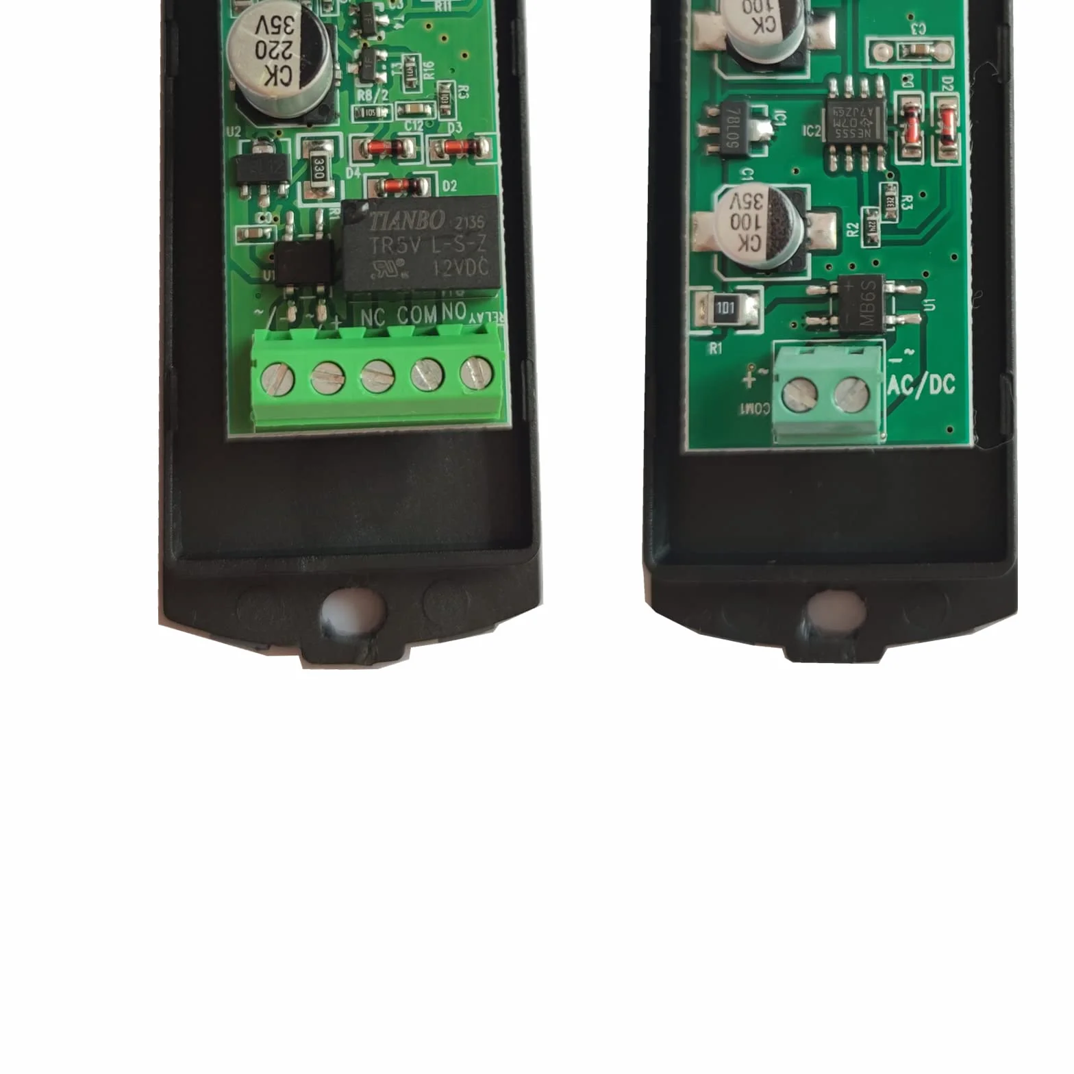 Coppia Di Fotocellule a Infrarossi Universali Per Cancello Garage 12V 24V AC DC