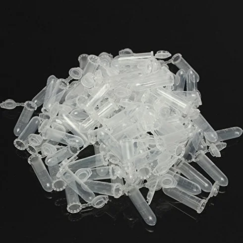 100pcs 2mL Polipropilene PP Tubi Centrifughe