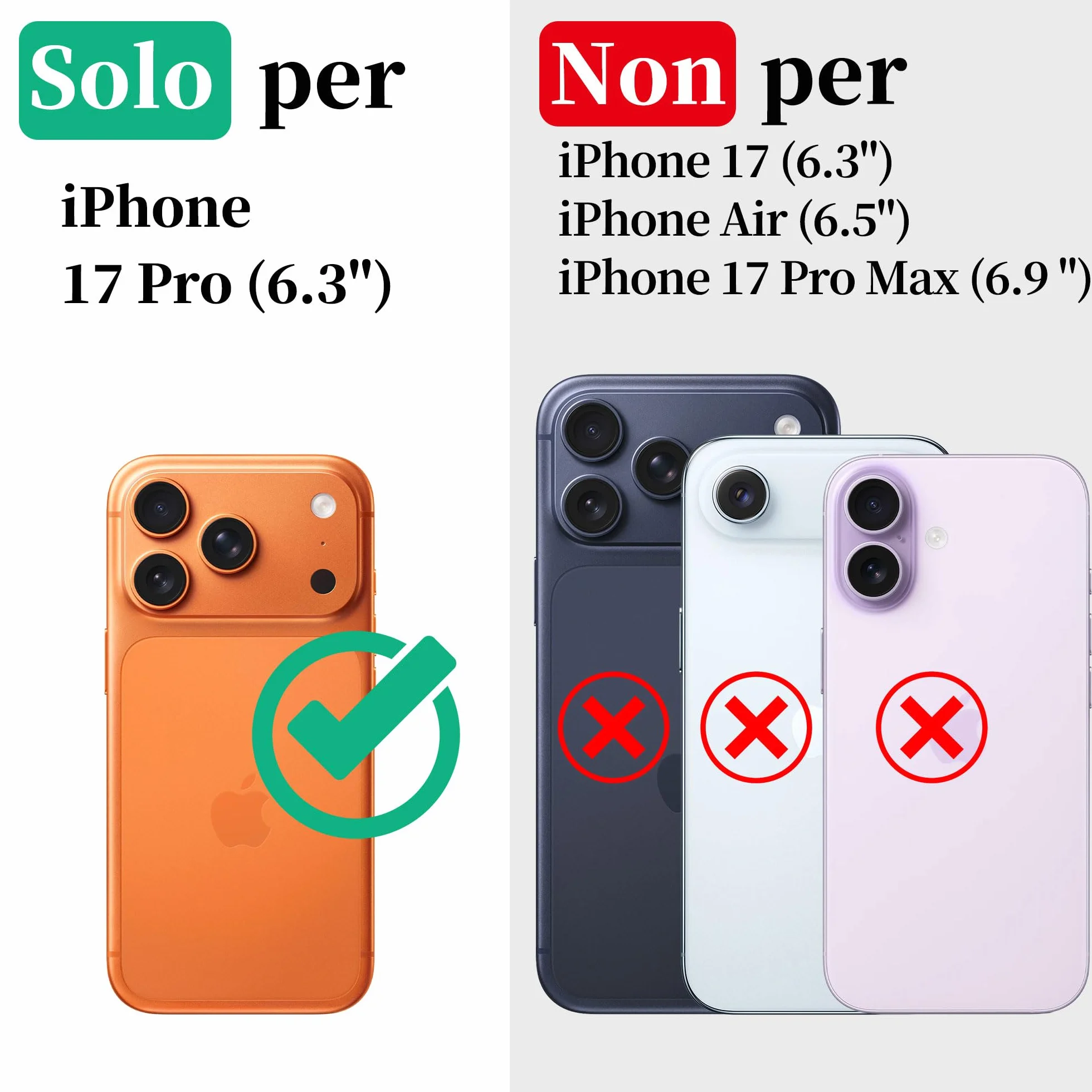 Cozycase TOP Cover Protettiva Per iPhone 17 Pro Impermeabile Antiurto IP68 Subacquea Antipolvere 360 Completa integrale Militare Rigida Rugged Custodia Resistente i Phone 17Pro Anti Urto Waterproof