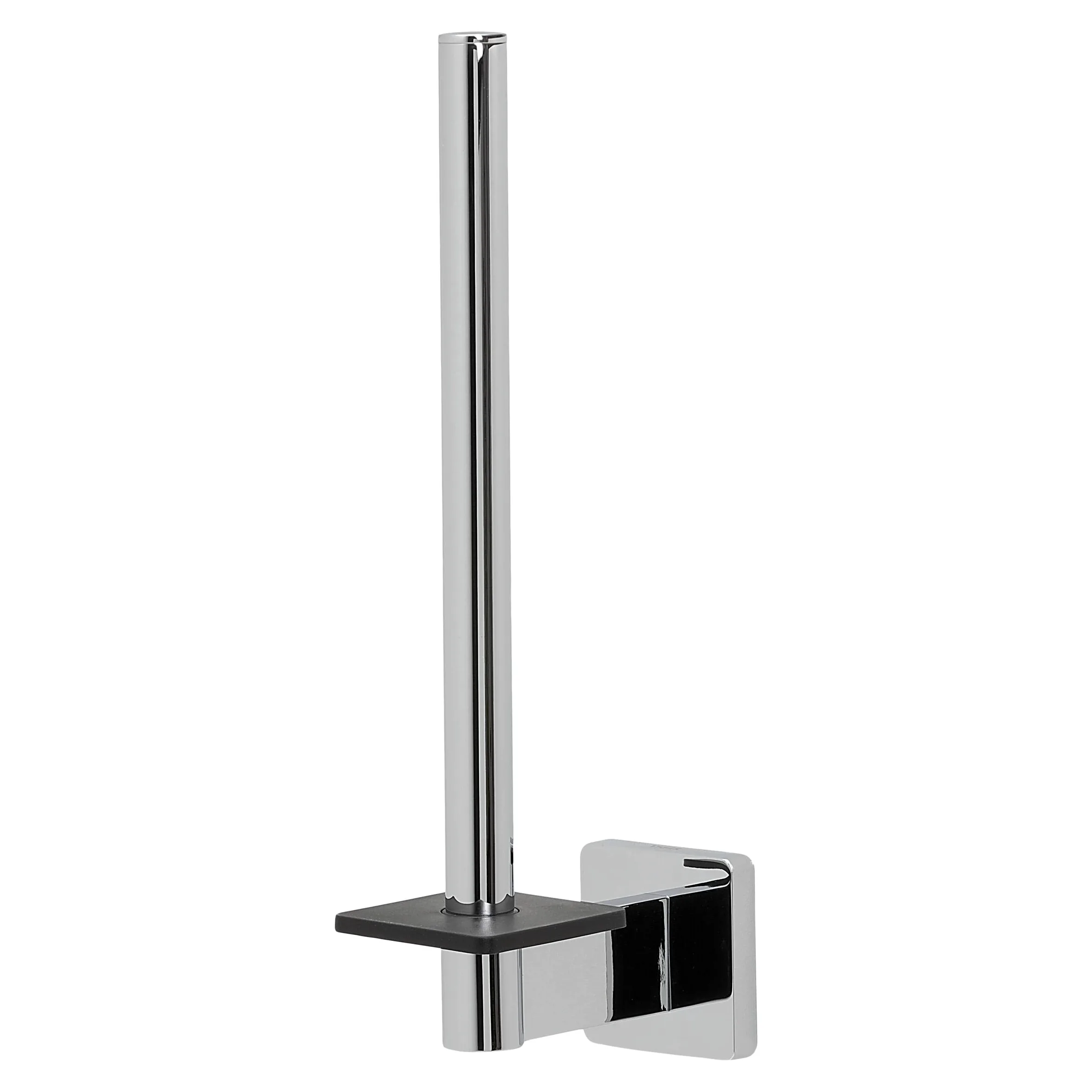 TIGER Dock Portarotolo di Riserva, Acciaio Inox, Cromato, 5 x 24.5 x 9.4 cm