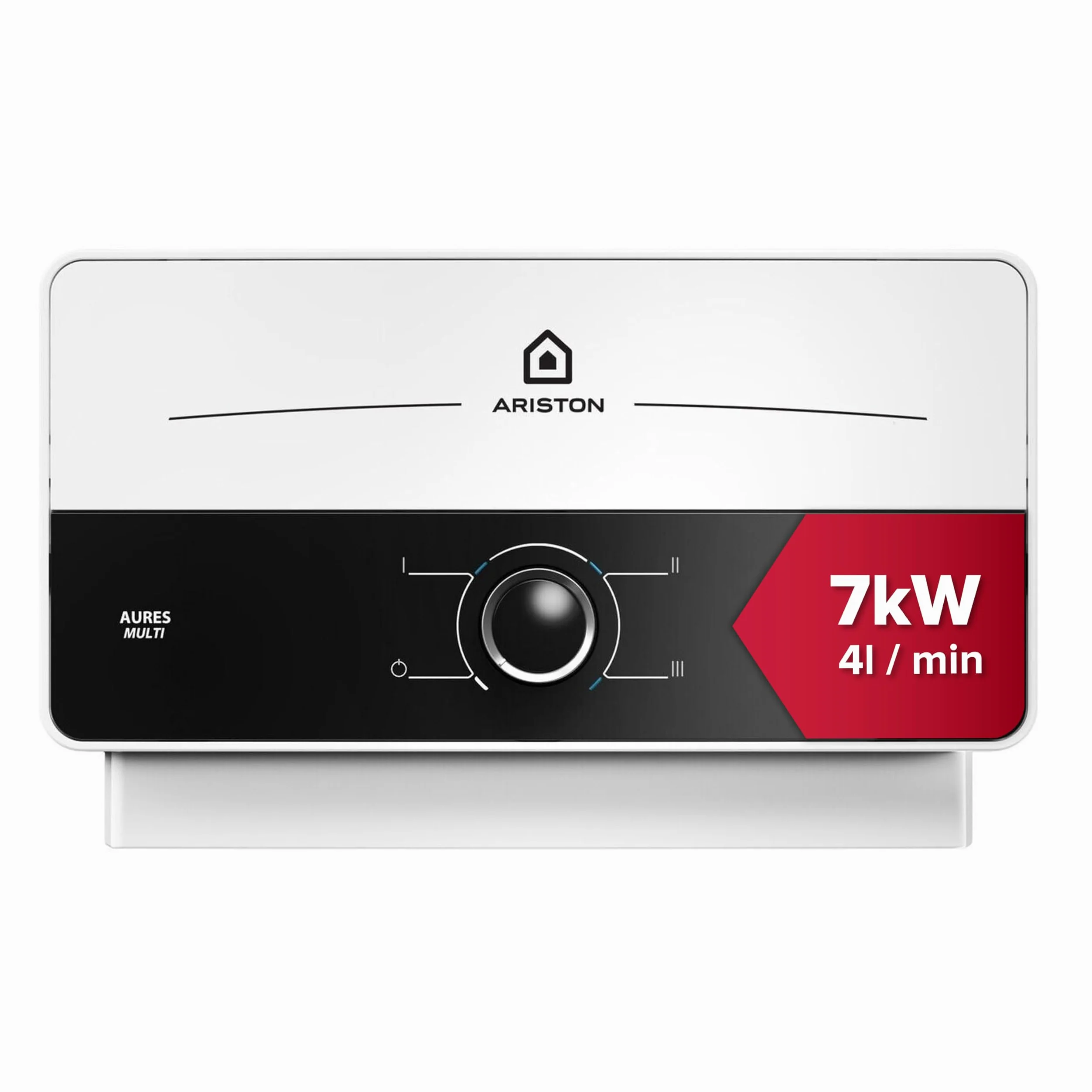 Ariston Aures Multi 7kW FR– Scaldabagno istantaneo elettrico ad alta pressione – Multi-punti di pozzatura per comfort immediato