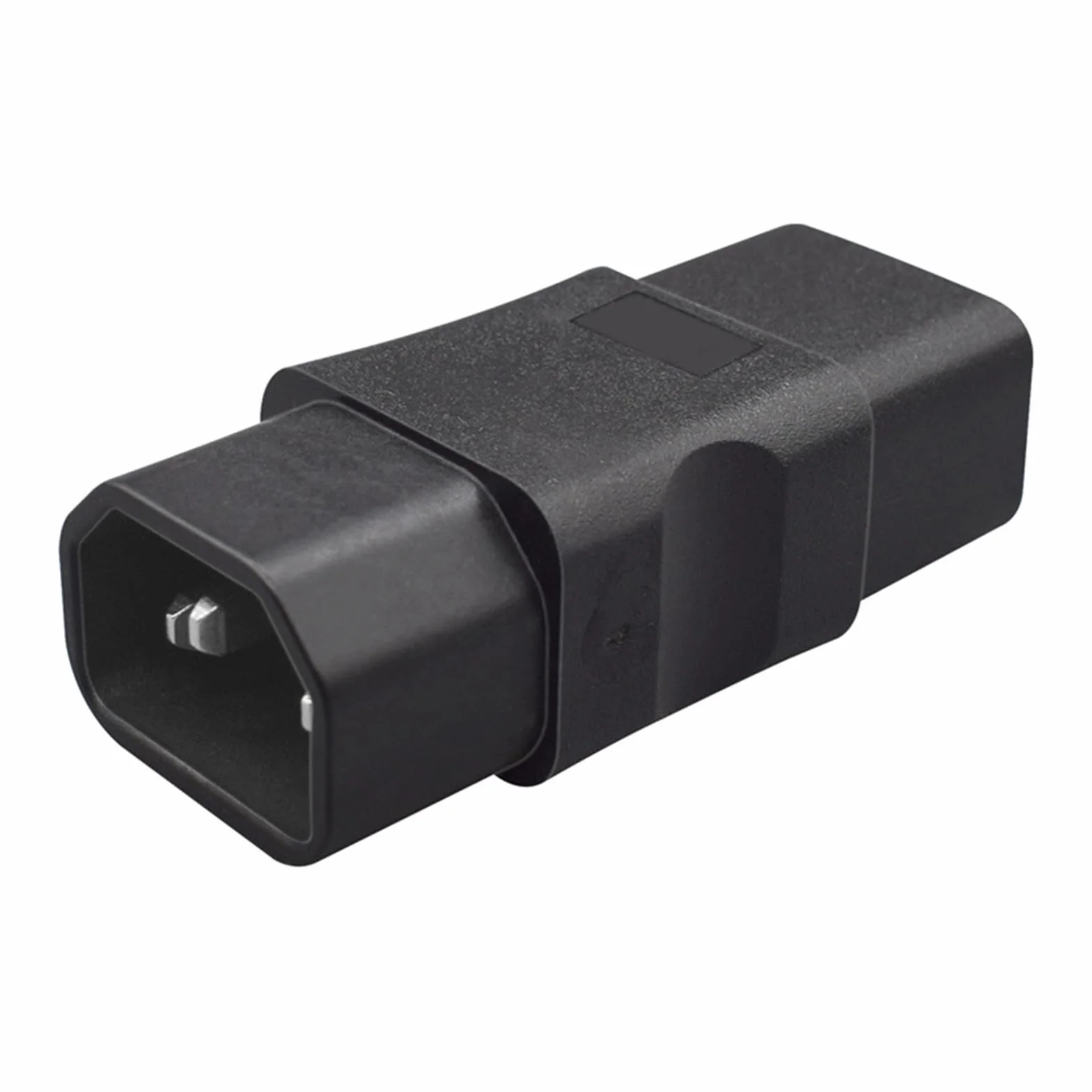 Convertitore di alimentazione IEC C14 a C19 adattatore, 10A maschio a 16A femmina connettore elettrico in PVC per elettronica