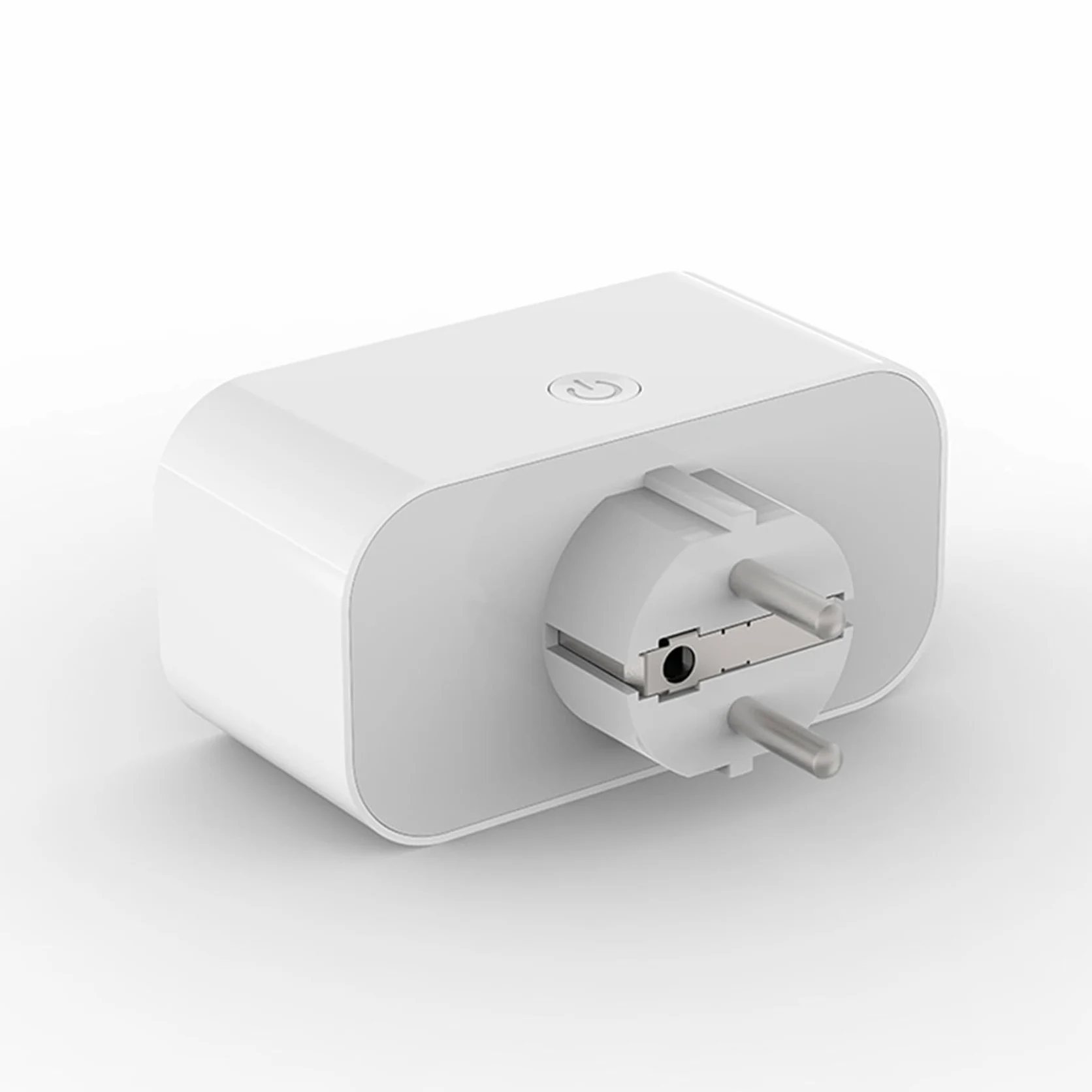 3X TUYA Wifi Dual Plug 16A 2 In 1 Presa Interruttore Home Temporizzazione APP Controllo Vocale CLY809 Spina UE
