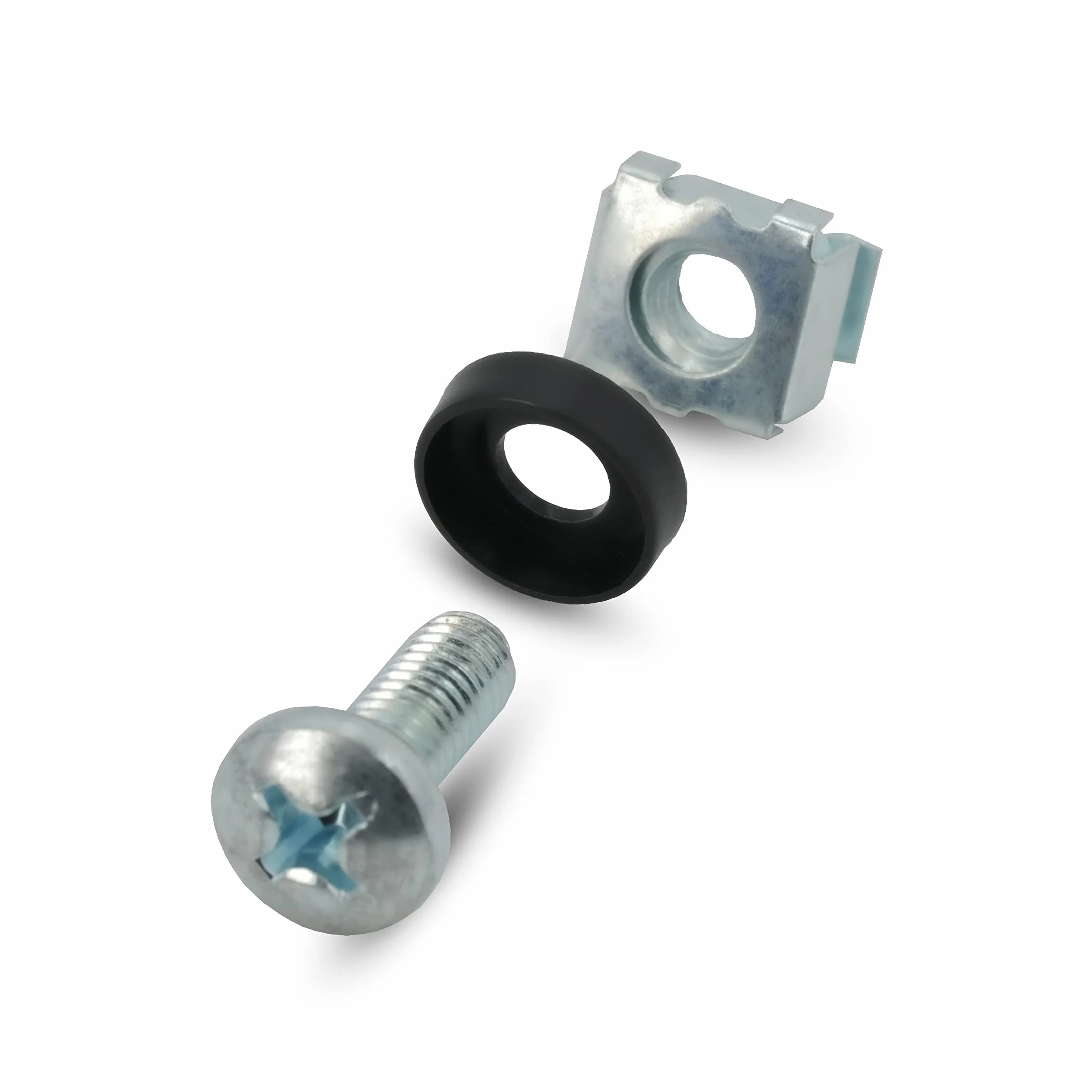 BIGtec Käfigmuttern M6 20'er Pack do szaf 25,4 cm 48,26 cm