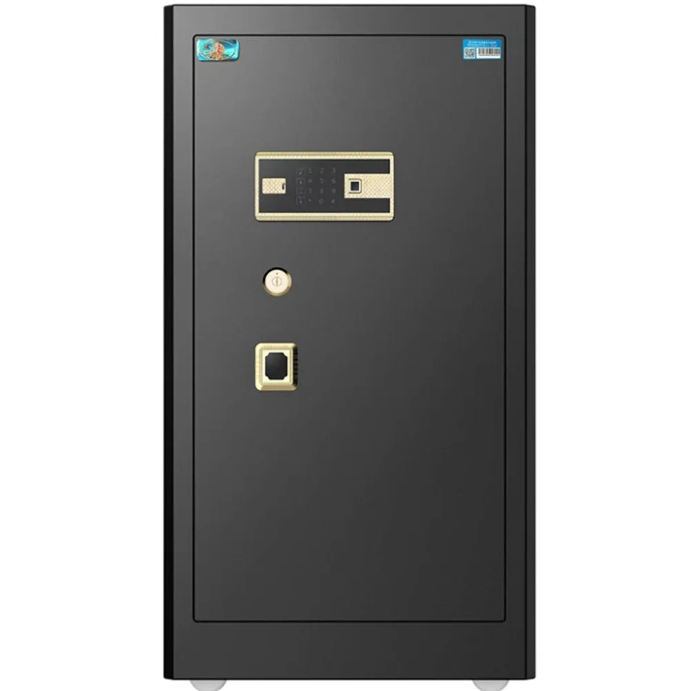 Cassetta di Sicurezza con Password, cassaforte, Schermo LCD con codice, Grande cassaforte Intelligente in Metallo, cassaforte con Password, Impronta Digitale, armadietto di Sicurezza per Doc