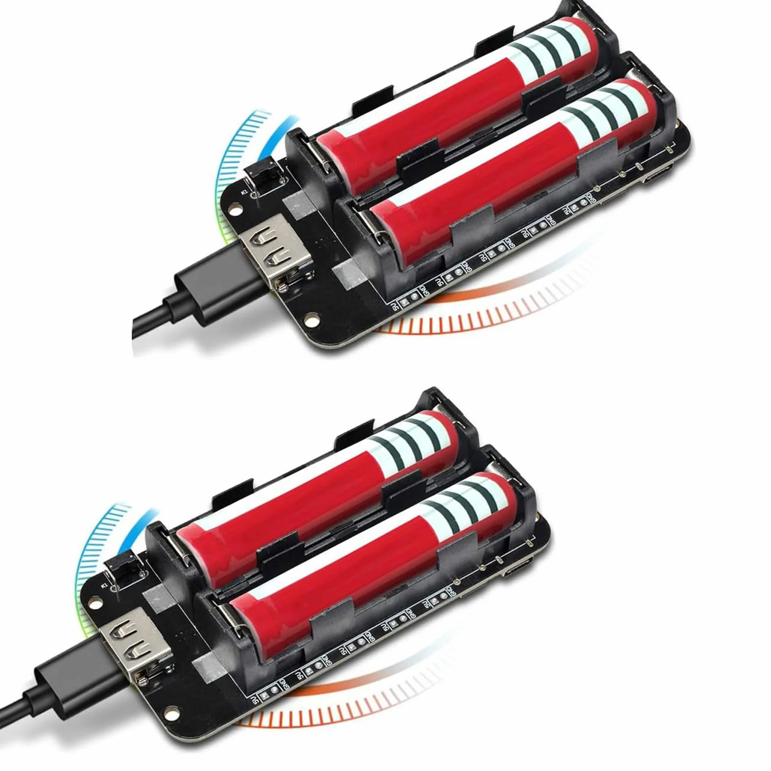diymore 2 batterie Shield V8 3 V 5 V Micro USB tipo C USB compatibile per ESP32 per ESP8266 WiFi