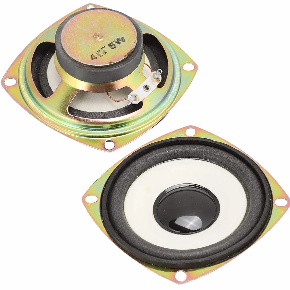 Pusokei Altoparlante a frequenza Piena da 3 Pollici Altoparlante 4ohm 5W Suono Surround Stereo ad Alta sensibilità per Cassa di risonanza multimediale