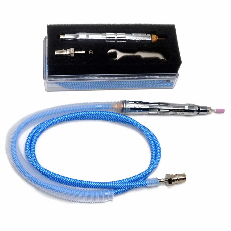 Oudtinx Micro smerigliatrice pneumatica, stile matita | 65.000 giri/min | capacità 3 mm